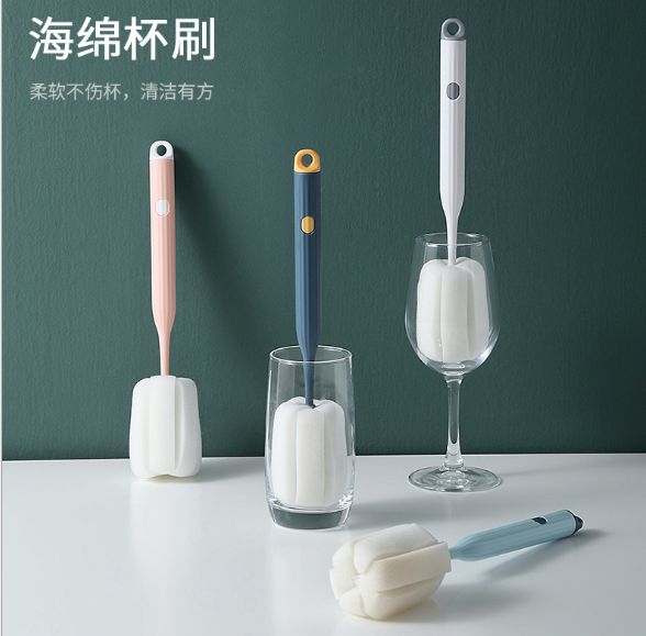 1 Simple cup brush household baby bottle cleaning cup magic
