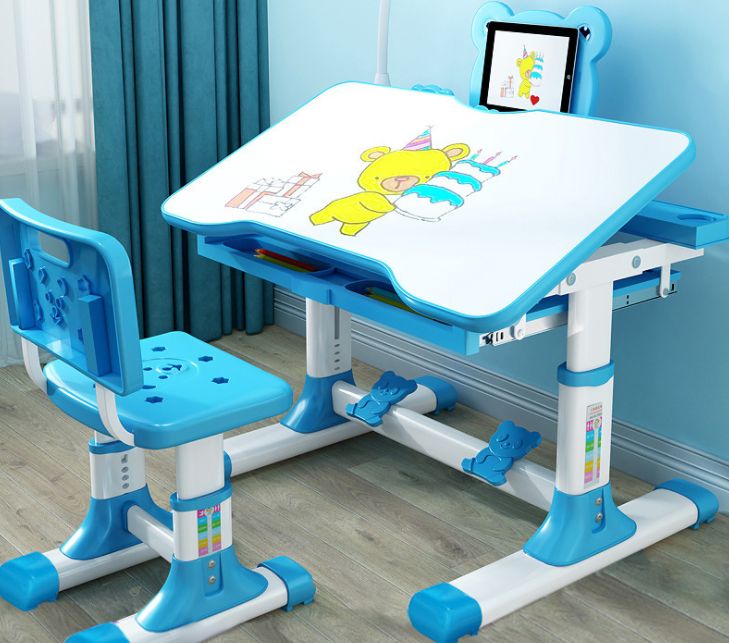 可升降儿童书桌细节图