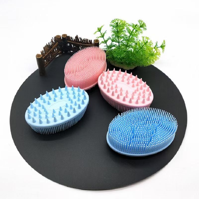 Silicone shower brush Double-sided cleansing brush