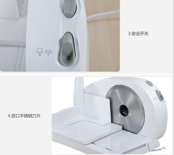 Household electric lamb slice, small frozen meat, toast slice and ham slicer Application Scenario