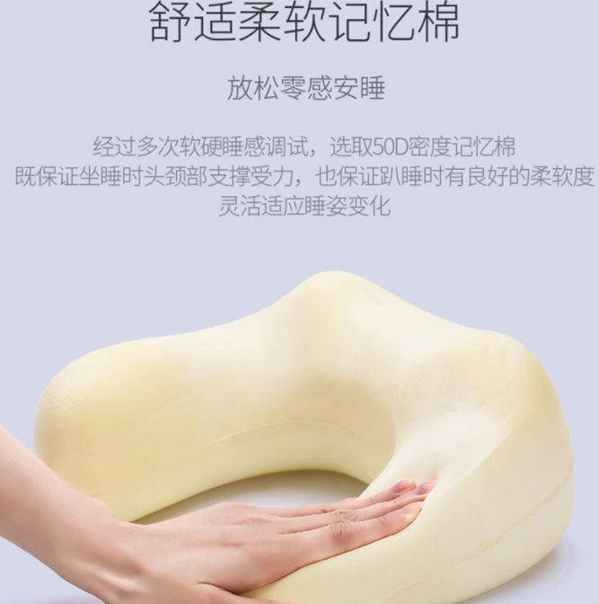 Smart car-mounted portable pillow, multi-functional U-shaped massage pillow Application Scenario
