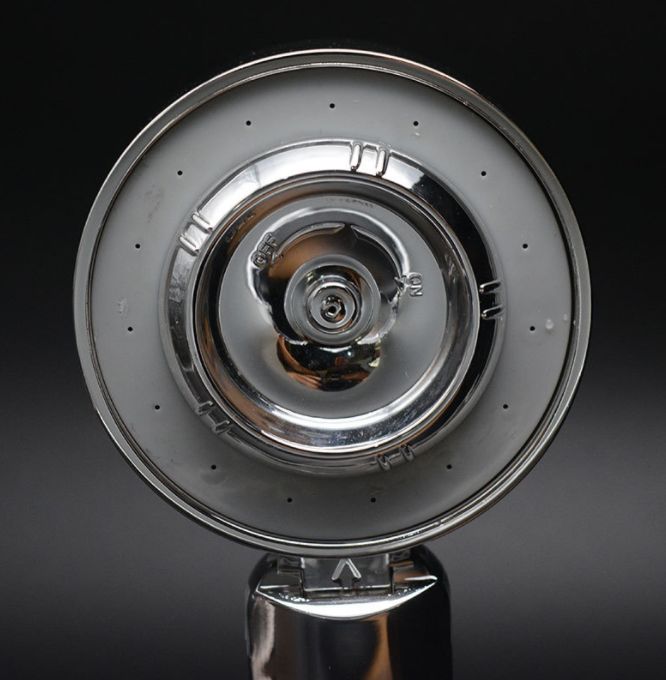 Electroplated rain spray shower head