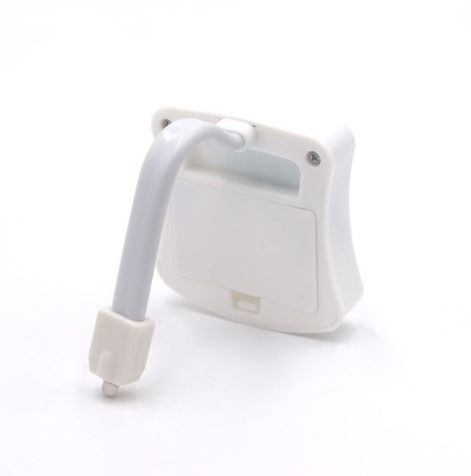 New LED toilet seat cover hanging creative human body sensor light Item Picture