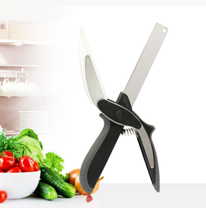 Multi-purpose vegetable scissors for household and complementary food kitchen vegetable scissors