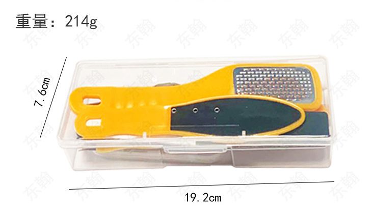 修脚工具套装白底实物图