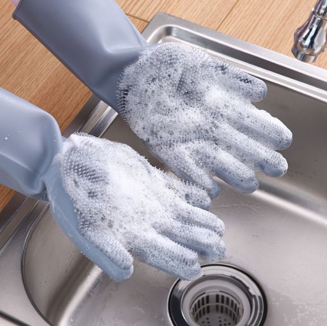 Silicone dishwashing gloves Specification image