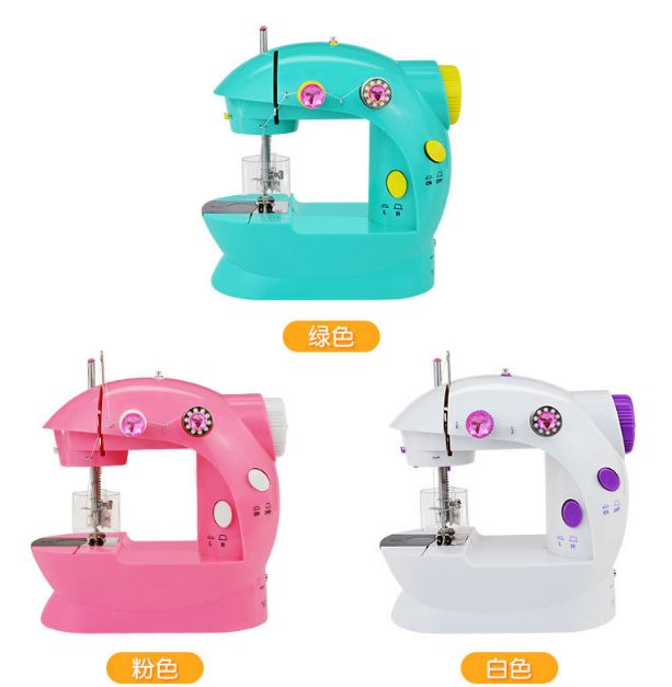 Household mini children's DIY hand-made sewing machine Item Picture
