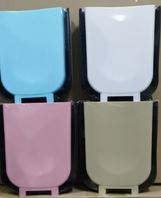 Creative household kitchen wall hanging folding trash can Specification drawing