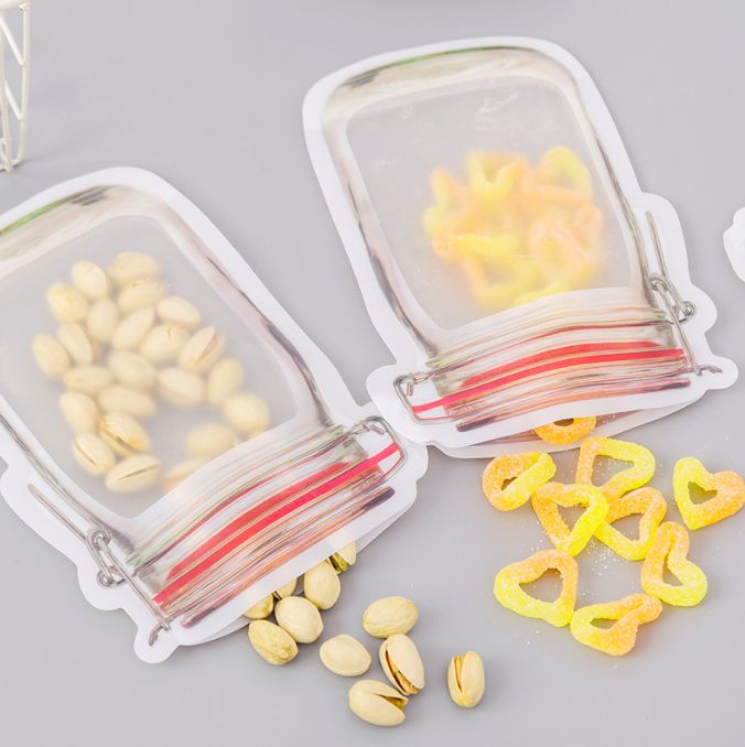 Children's complementary food zipper storage bag Item Picture
