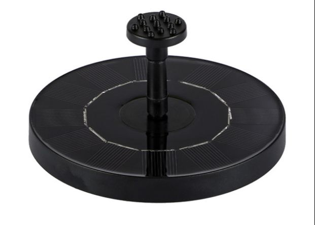 New outdoor solar fountain