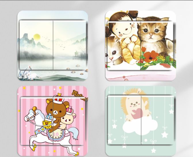Cartoon cartoon series switch stickers