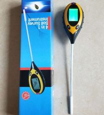 Four-in-one soil tester electronic detector
