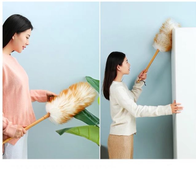 Wool dust duster details Picture