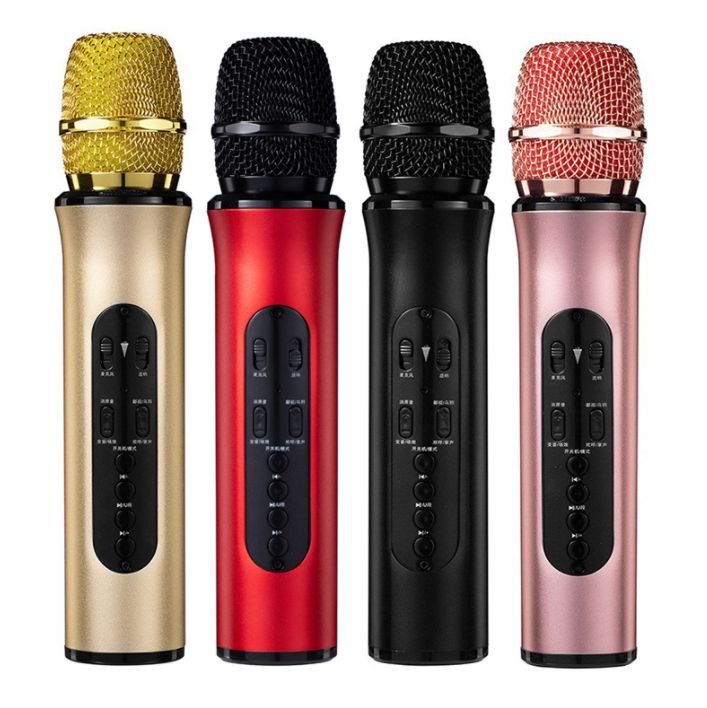 Mobile phone wireless Bluetooth singing bar microphone K Gebao K6L foreign trade