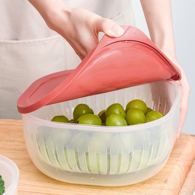 双层沥水篮产品图