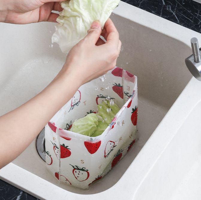 自立式沥水袋干湿水槽垃圾袋产品图