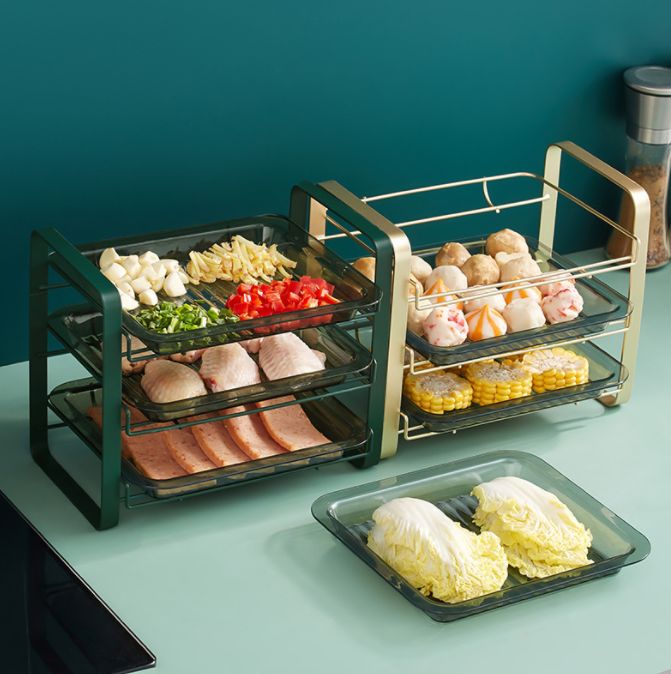 铁艺备菜盘外贸