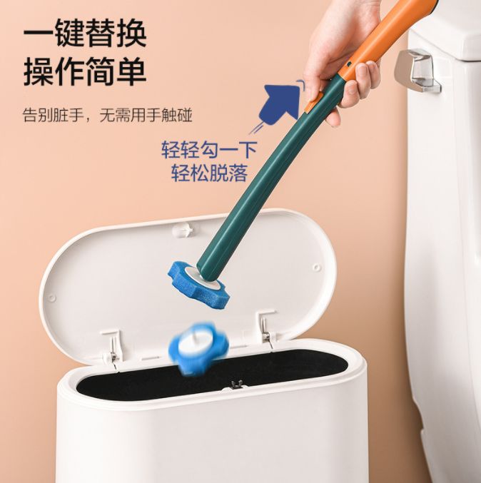 撞色可抛式马桶刷外贸详情4