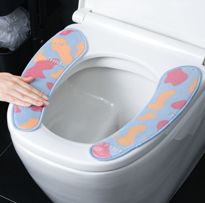 毛绒马桶贴外贸