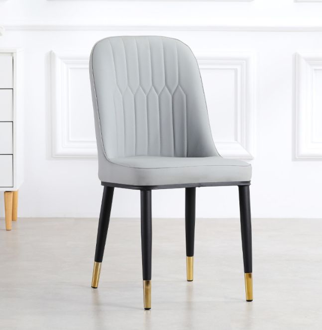 Modern light luxury backrest chairs for export details Picture