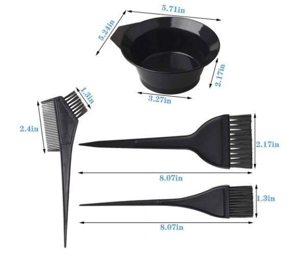 مجموعة من 4 قطع من الأصباغ المشحونة بالحرارة Item Picture