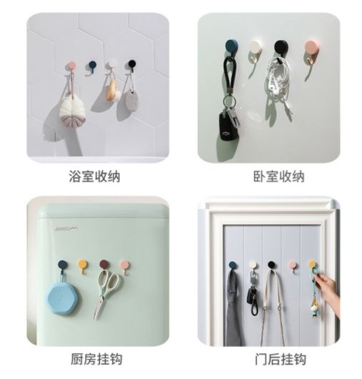 衣钩、挂钩、粘钩、钩子实物图