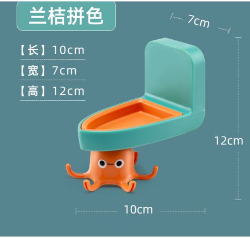 章鱼旋转挂钩白底实物图