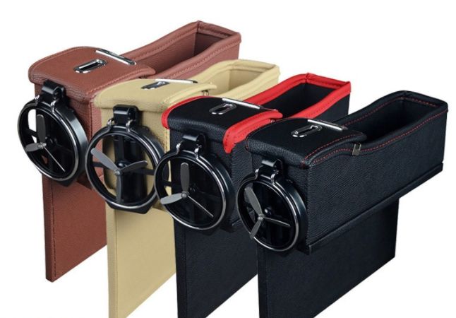 汽车收纳盒座椅夹缝收纳盒外贸