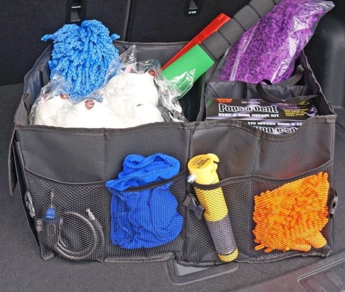 车用置物袋/置物箱实物图
