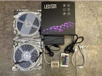 5050RGB小白盒控制器灯带套装120LED