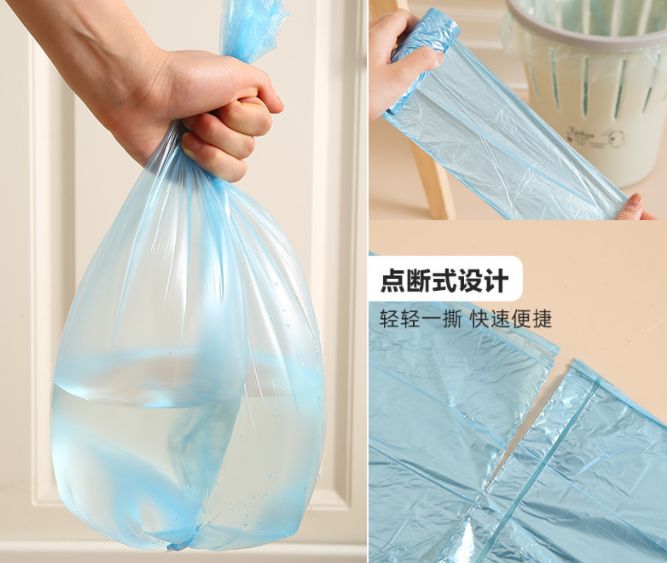 100只垃圾袋家用平口一次性塑料袋外贸详情图3