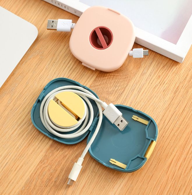 Data cable earphone finishing wire winder foreign trade
