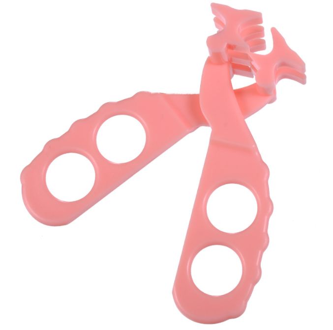 Baby food scissors foreign trade details Picture