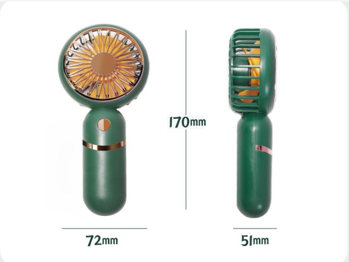 古典手持风扇白底实物图