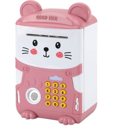 指纹密码存钱罐外贸