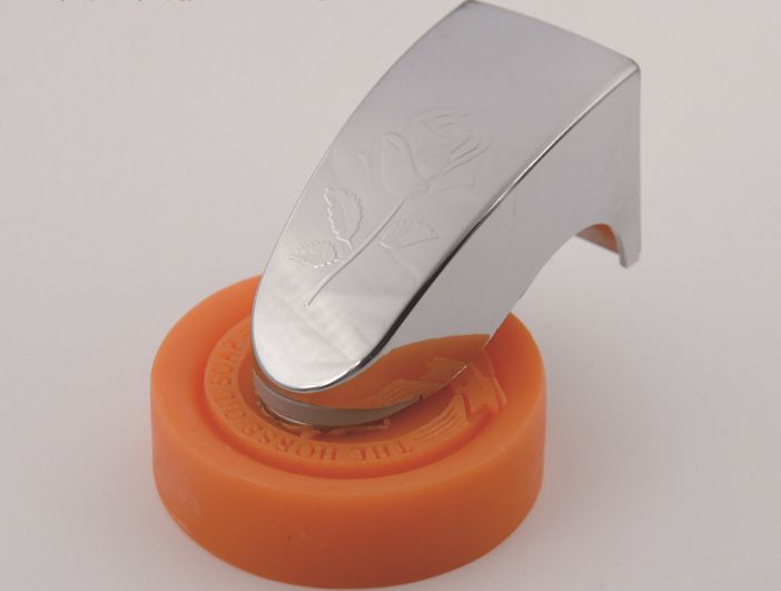 仿不锈钢创意磁吸香皂架外贸