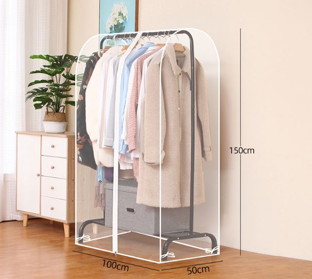 Floor-standing clothes drying rack dust covers for export Application Scenario