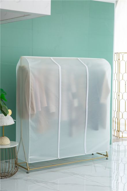 Floor-standing clothes drying rack dust covers for export