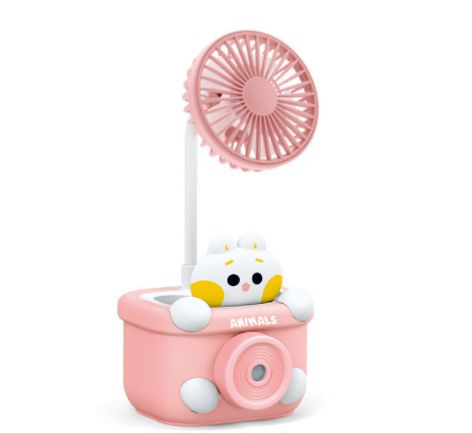 Cute cat pencil sharpener USB charging fan for export Application Scenario