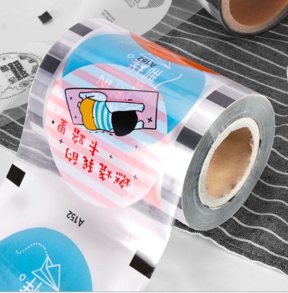Export of disposable milk tea cup sealing film Specification image
