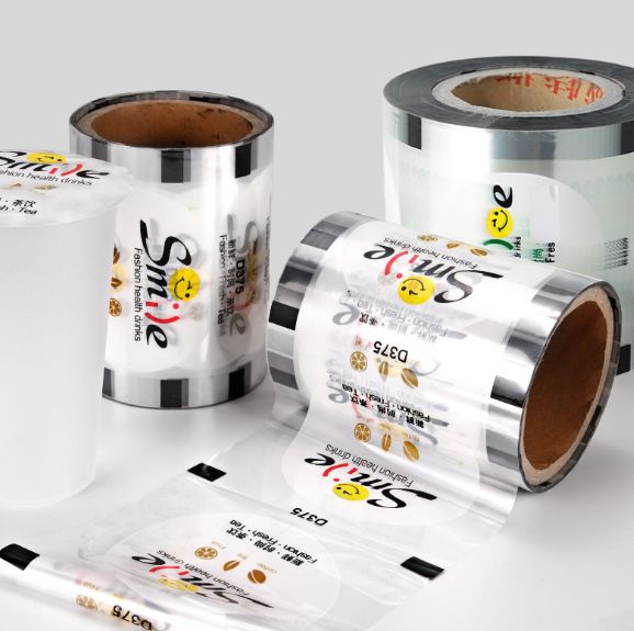 Export of disposable milk tea cup sealing film