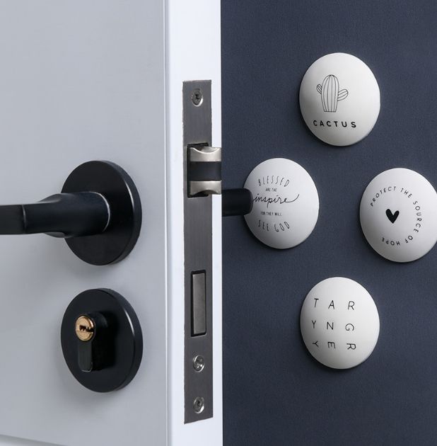 Doorknob crash mat foreign trade