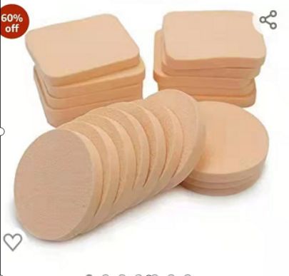 Cosmetics powder puff for foreign trade details Picture