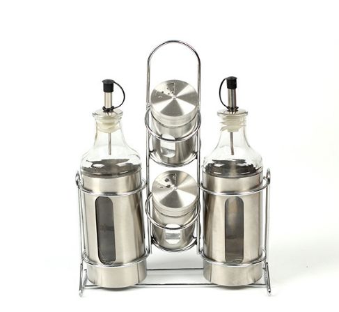 Spice bottle steel frame set foreign trade