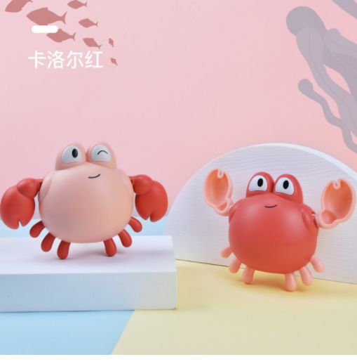Baby bathing, playing in water, cool swimming, little crab foreign trade details Picture