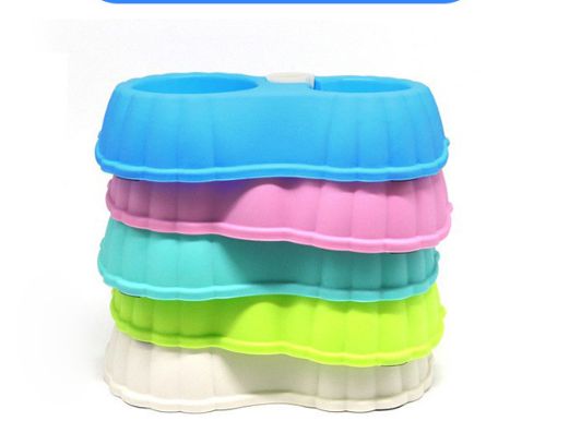 彩色狗碗猫咪食盆外贸