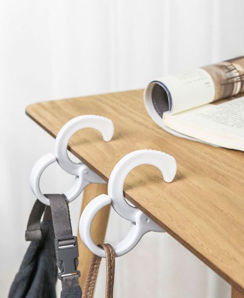 桌面免打孔S钩子挂架勾产品图