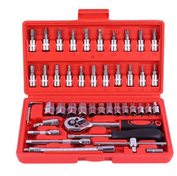 46 sets of auto repair tools foreign trade