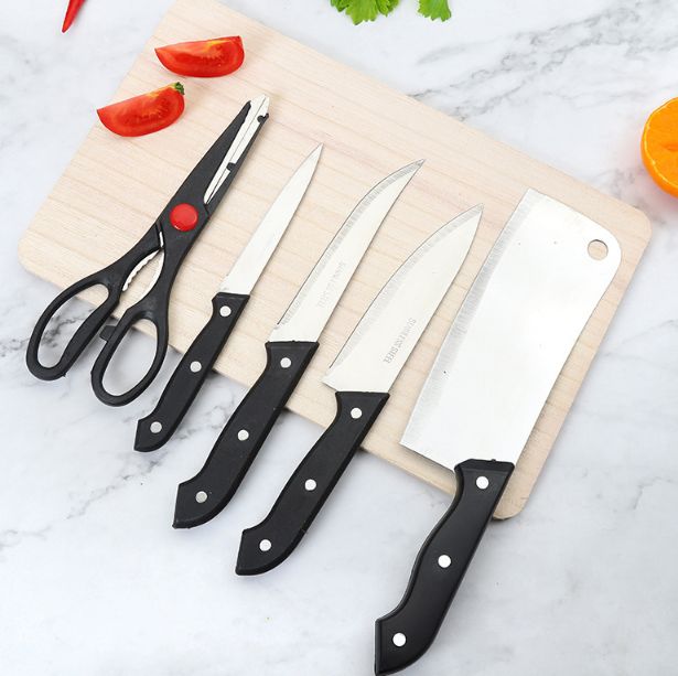 Export of a set of six-piece fruit knives for household use