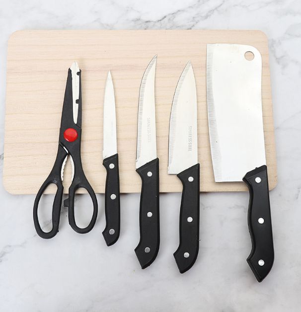 Export of a set of six-piece fruit knives for household use Application Scenario